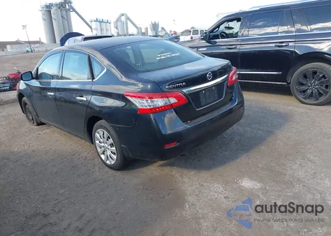 2015 Nissan Sentra S from USA, damaged, VIN 3N1AB7AP5FY340183